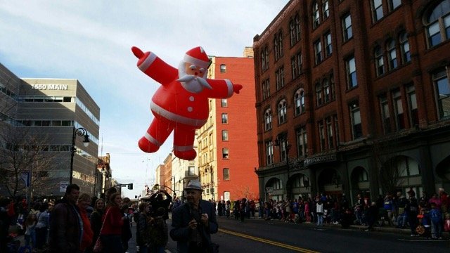 Giant Santa Claus helium parade balloon