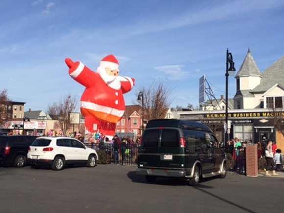 20 ft Santa Claus helium parade balloon